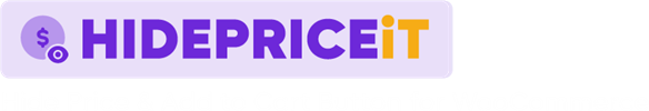 HIDEPRICEiT - Hide Price & Add to Cart Button for WooCommerce
