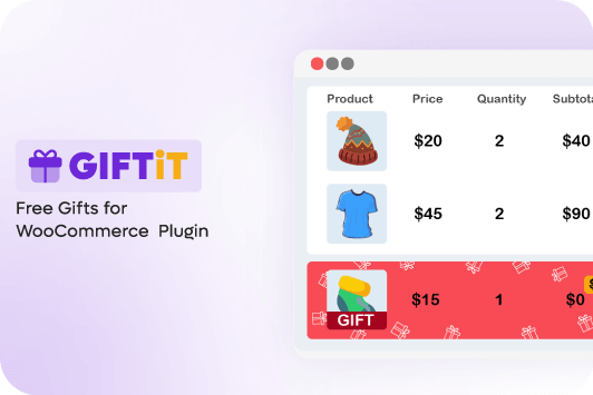 GIFTiT - Free Gifts for WooCommerce