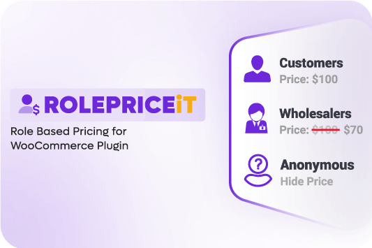 ROLEPRICEiT - Role Based Pricing for WooCommerce
